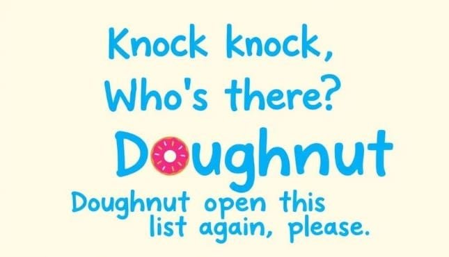 Food-Themed worst knock knock jokes