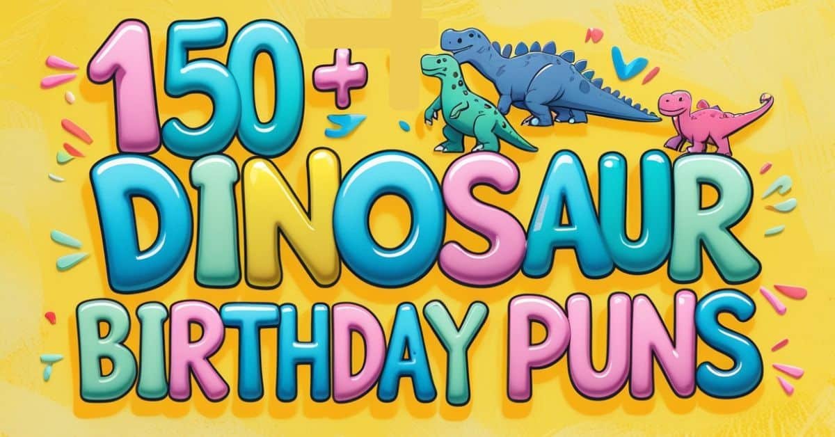 Read more about the article 150+ Dinosaur Birthday Puns That Are Dino-Mite