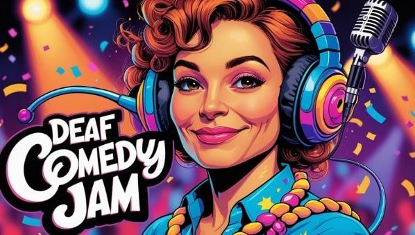 Deaf Comedy Jam... Helen Keller jokes