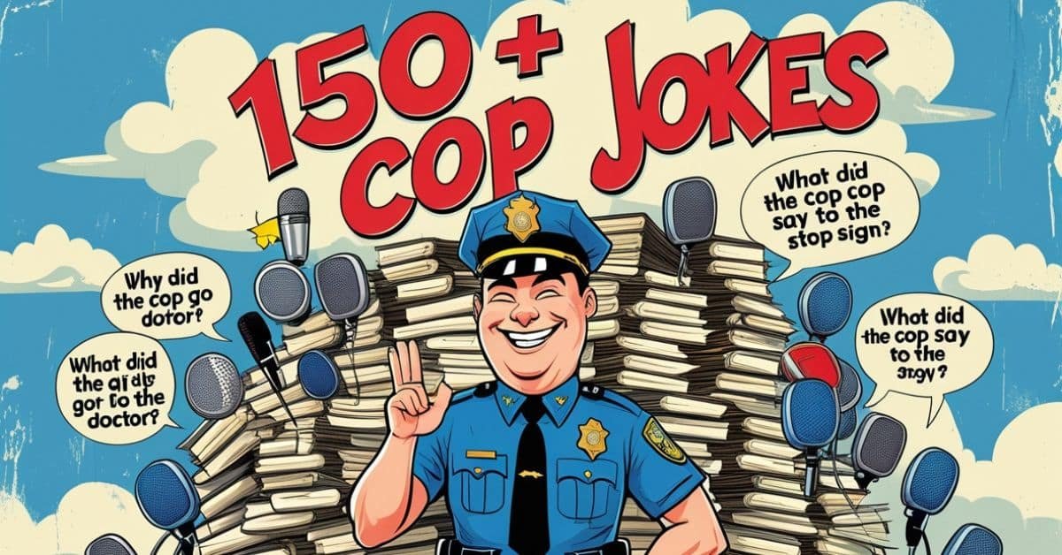 You are currently viewing 150+ Cop Jokes That’ll Arrest Your Boredom