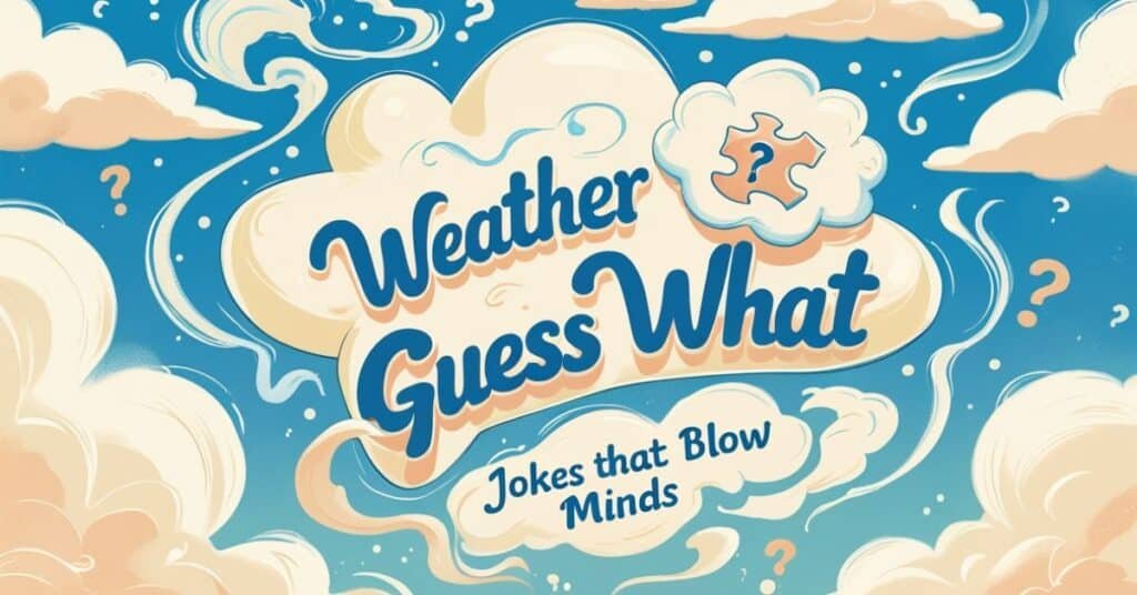 Weather Guess What Jokes That Blow Minds