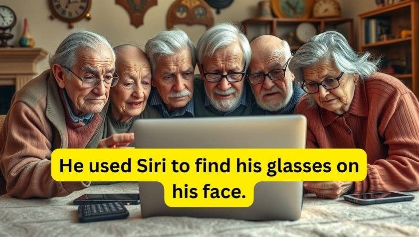Old Folks and New Tech, A Tragicomedy....Old People Jokes