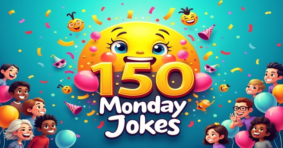 You are currently viewing 150+ Monday Jokes to Drag You Through the Day