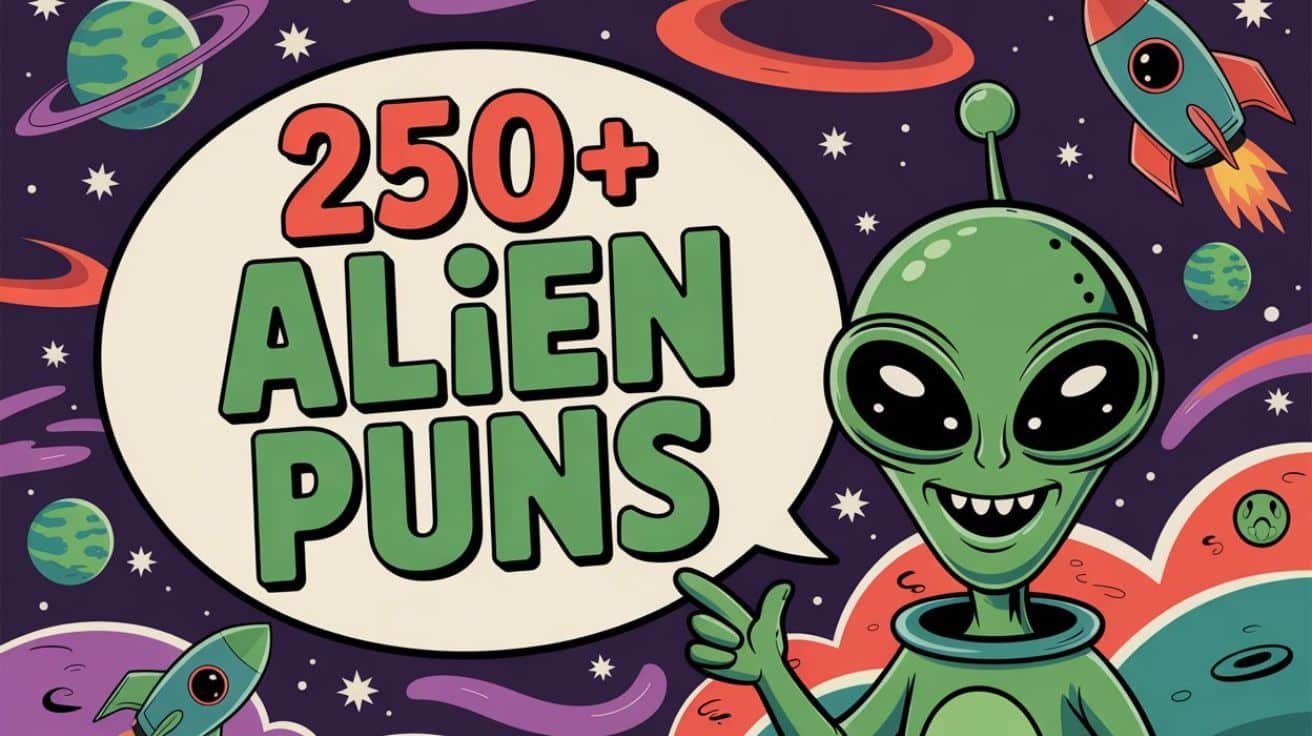 Read more about the article 250+ Alien Puns Out of This World