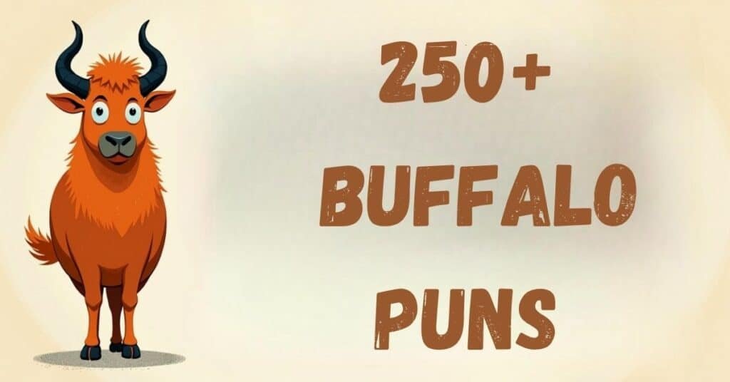 250+ Buffalo Puns You Can’t Herd Enough