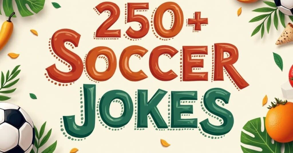 250+ Soccer Jokes That’ll Kick Off Laughs
