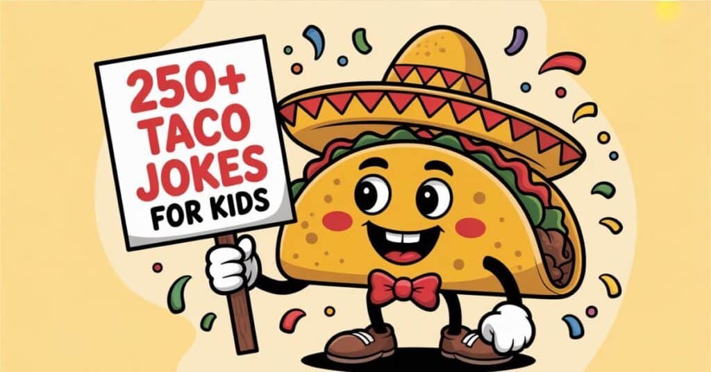 250+ Taco Jokes for Kids That Shell Out Laughs