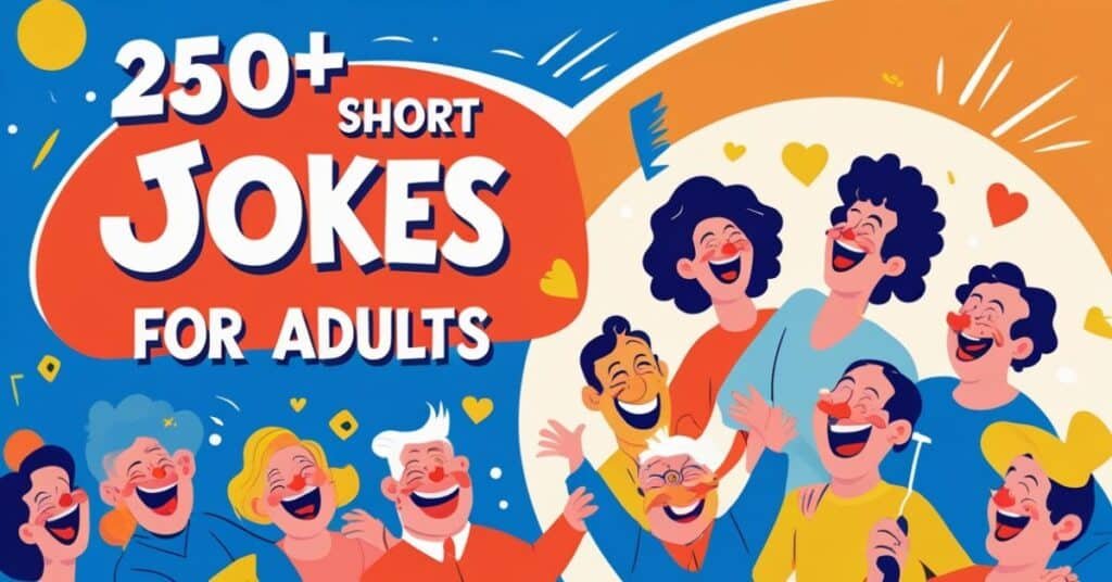 250+ Short Jokes for Adults Big on Laughs