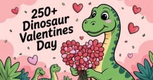 Read more about the article 250+ Dinosaur Valentines Day Puns: Prehistoric Love