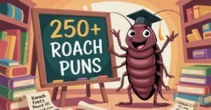 Read more about the article 250+ Roach Puns That’ll Scurry Up Laughs
